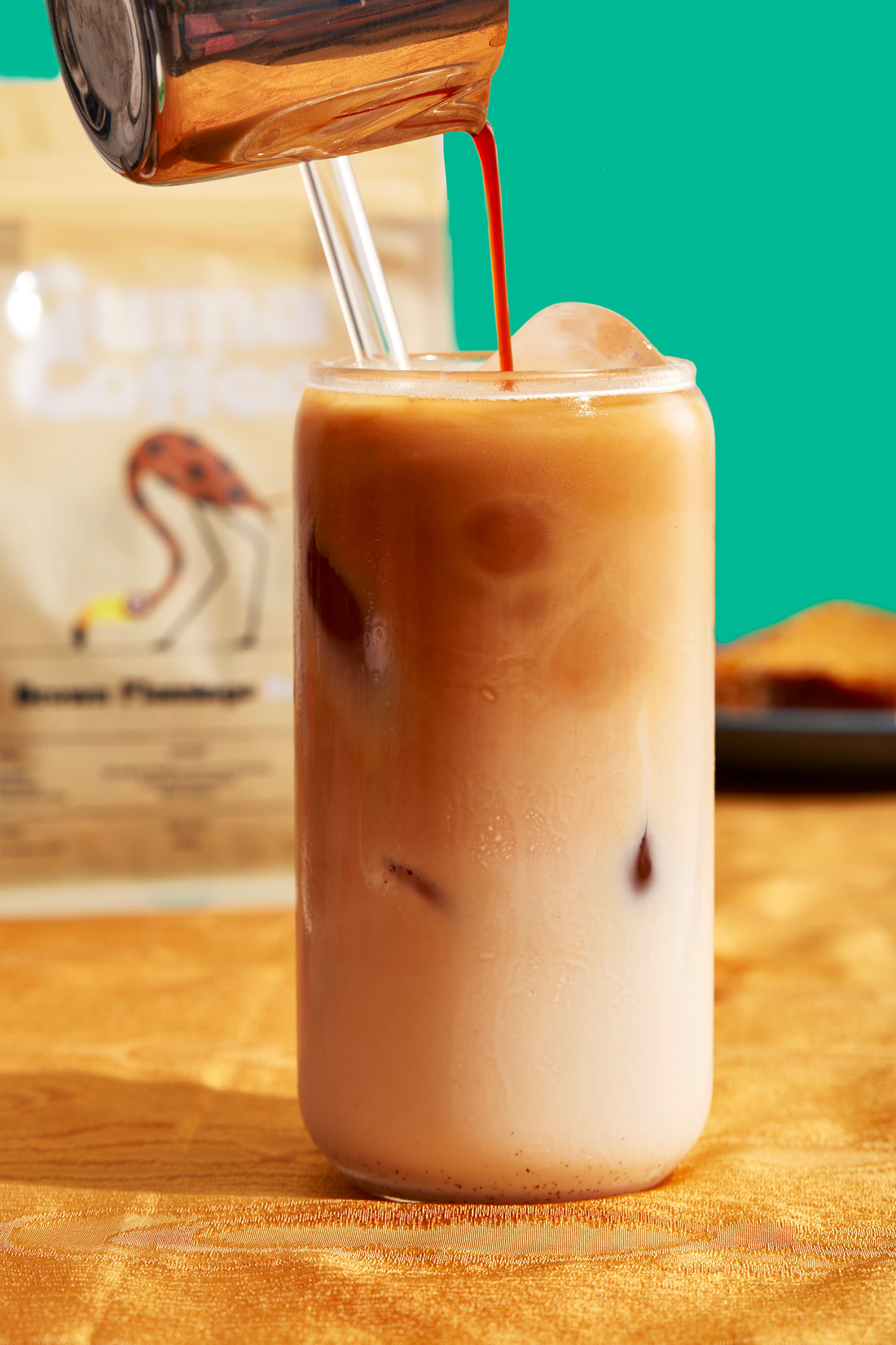 Brown Flamingo Decaf.
