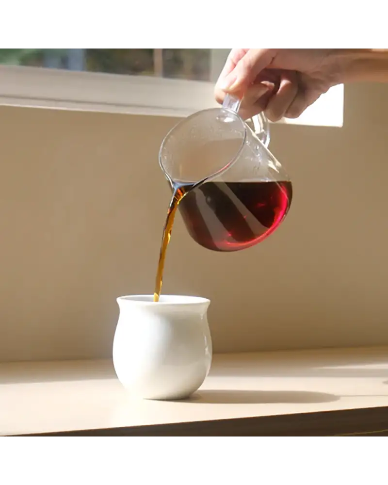 Origami Aroma Jarra de Café Cristal